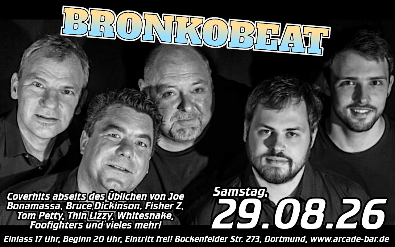 BRONKOBEAT Live im Retronom!
